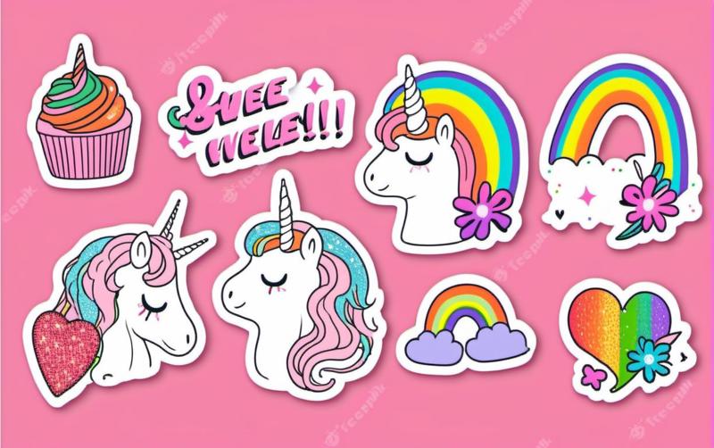 00059-20230831113215-7780-Cute sparkle rainbow unicorn StickerSheet  _lora_SDXL-StickerSheet-Lora_1_.jpg